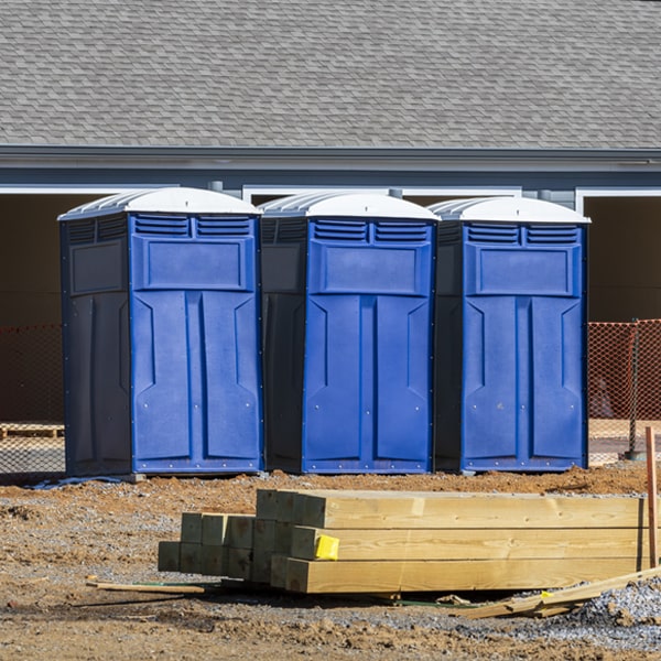 how can i report damages or issues with the porta potties during my rental period in Titusville Florida